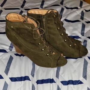 Women's open toe heels